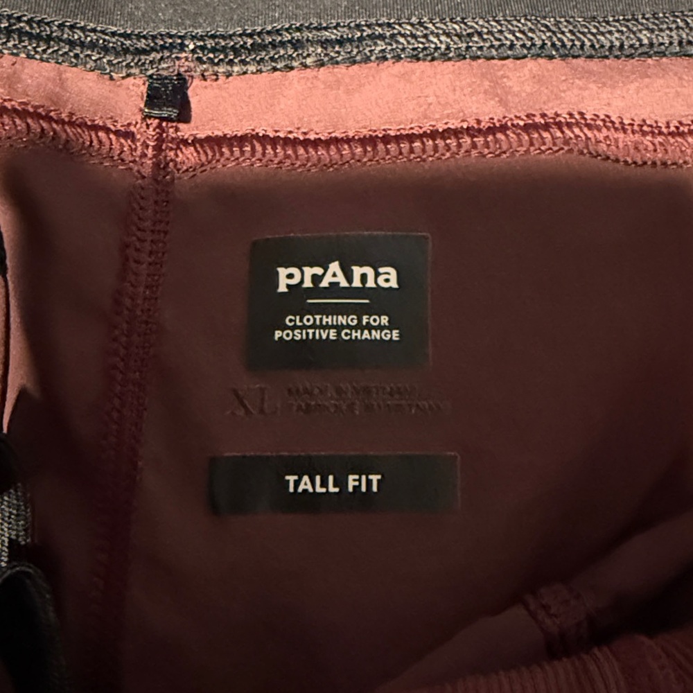 Prana Koen Burgundy Tall Fit Pants - Picture 6 of 7